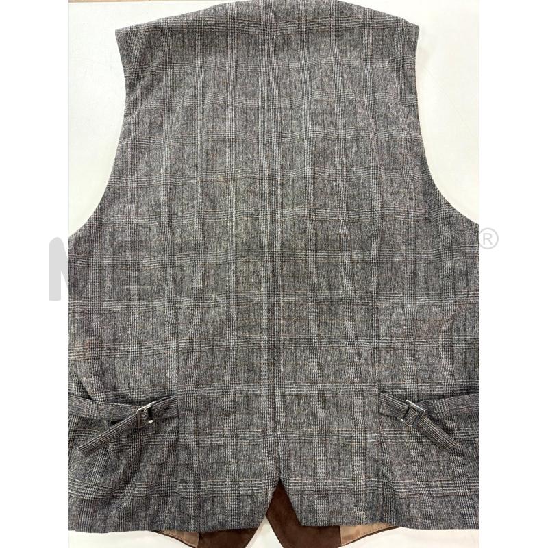 GILET UOMO MARRONE SCAMOSCIATO ELEVENTY | Mercatino dell'Usato Roma montemario 4