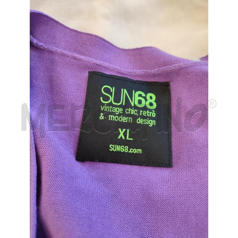 GILET UOMO VIOLA SUN68 | Mercatino dell'Usato Roma montemario 2