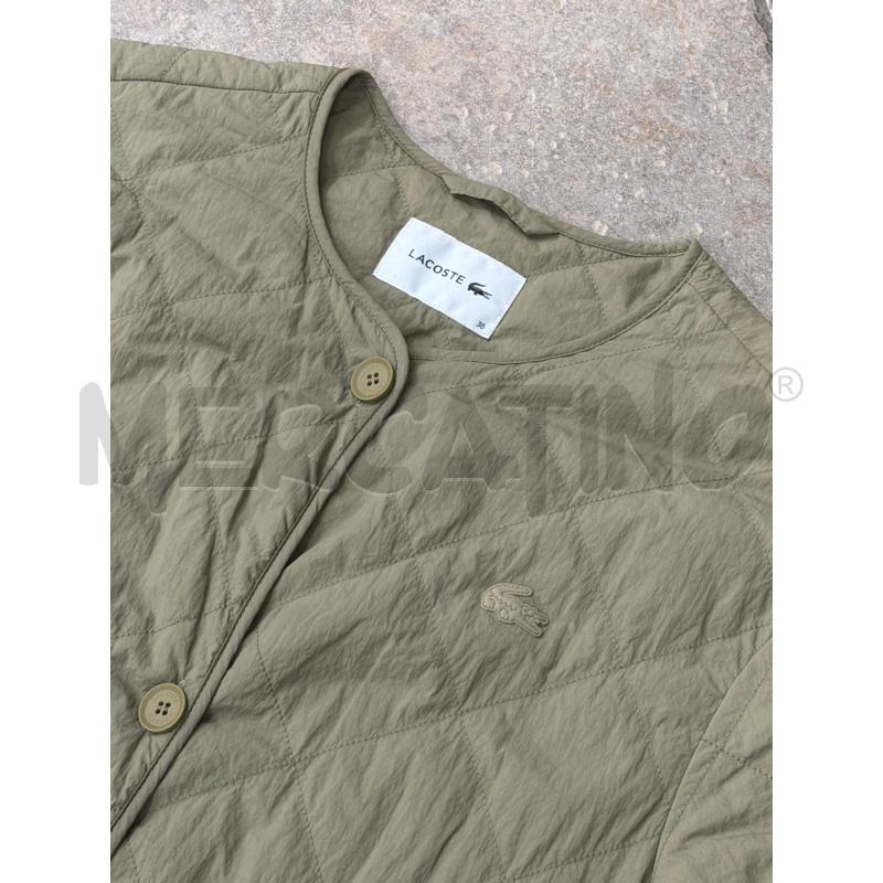GIUBBINO DONNA VERDE LACOSTE TRAPUNTATO | Mercatino dell'Usato Roma montemario 1