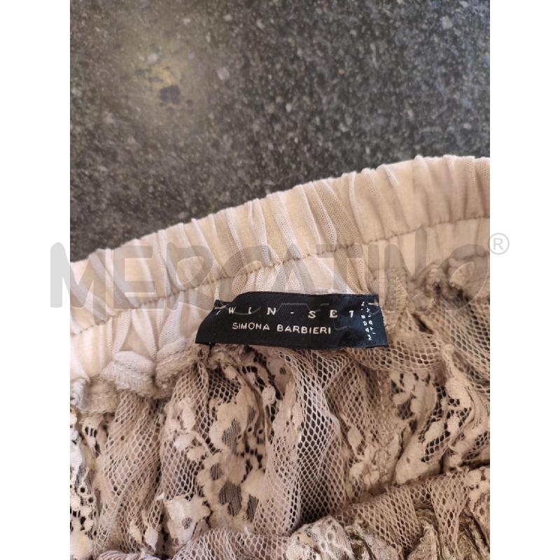GONNA BEIGE TWINSET PIZZO | Mercatino dell'Usato Roma montemario 2