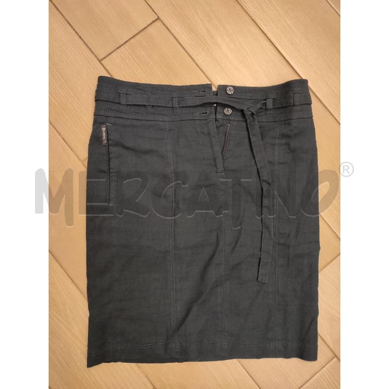 GONNA BLU ARMANI JEANS MISTO LINO | Mercatino dell'Usato Roma montemario 1