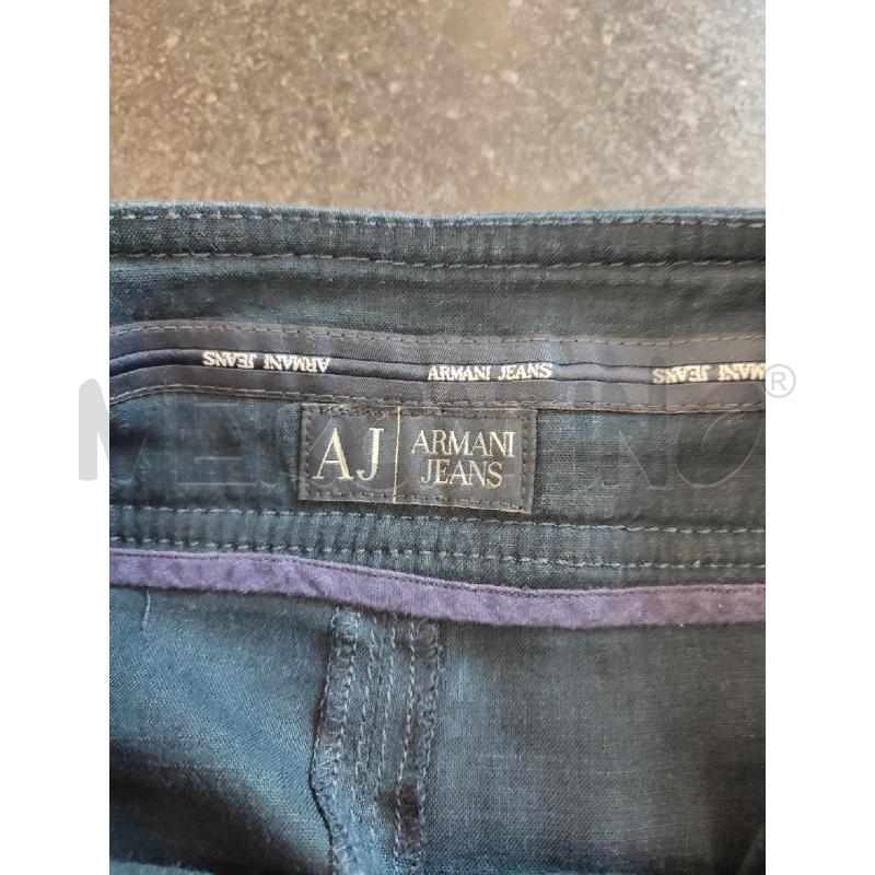 GONNA BLU ARMANI JEANS MISTO LINO | Mercatino dell'Usato Roma montemario 2