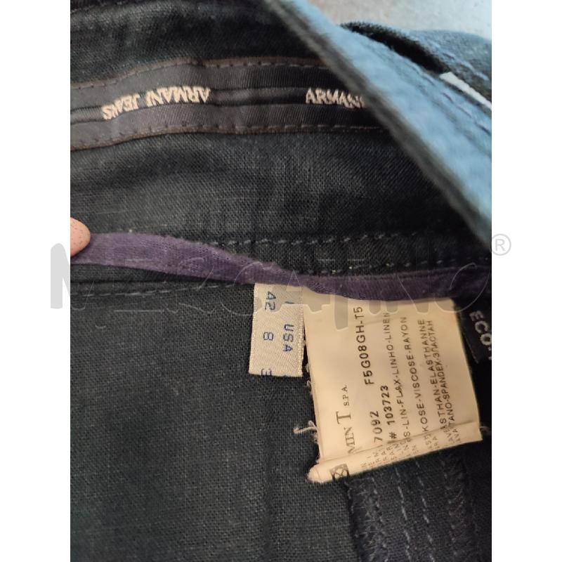 GONNA BLU ARMANI JEANS MISTO LINO | Mercatino dell'Usato Roma montemario 3
