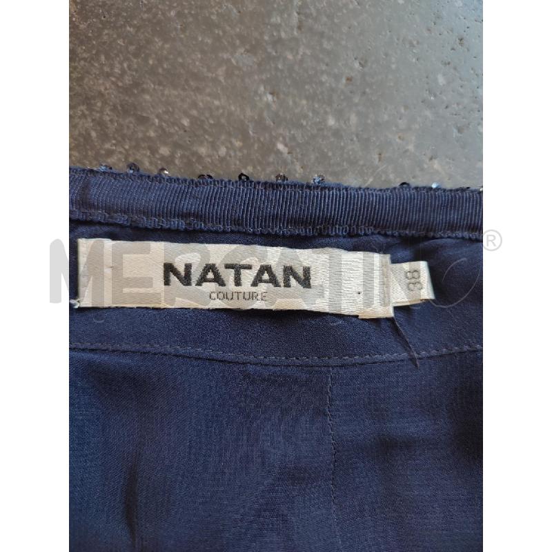 GONNA BLU NATAN LUREX ARGENTATO | Mercatino dell'Usato Roma montemario 2