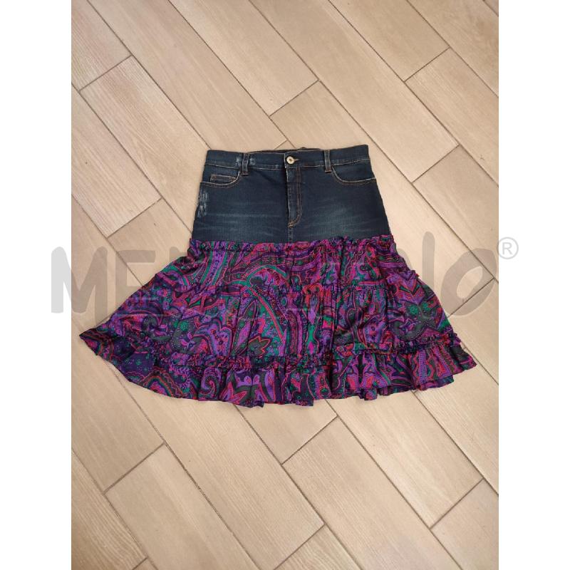 GONNA JEANS D&G SOTTO VIOLA SETA | Mercatino dell'Usato Roma montemario 1