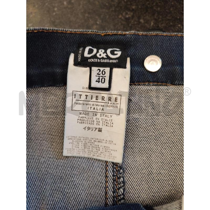 GONNA JEANS D&G SOTTO VIOLA SETA | Mercatino dell'Usato Roma montemario 2