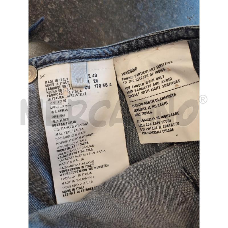GONNA JEANS PRADA | Mercatino dell'Usato Roma montemario 2