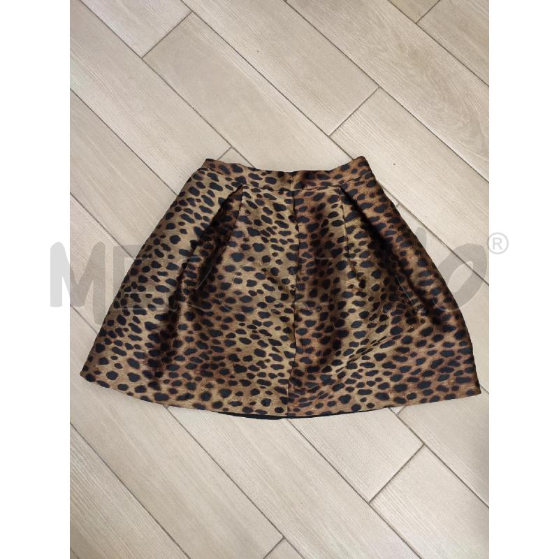 GONNA MARRONE PINKO ANIMALIER | Mercatino dell'Usato Roma montemario 1