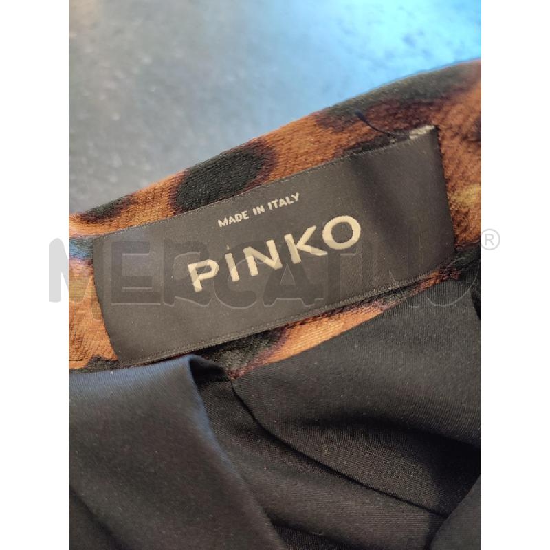 GONNA MARRONE PINKO ANIMALIER | Mercatino dell'Usato Roma montemario 2