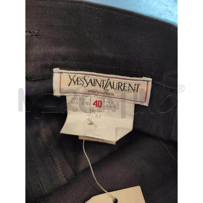 GONNA NERA LINO YVES SAINT LAURENT VARIATION | Mercatino dell'Usato Roma montemario 2