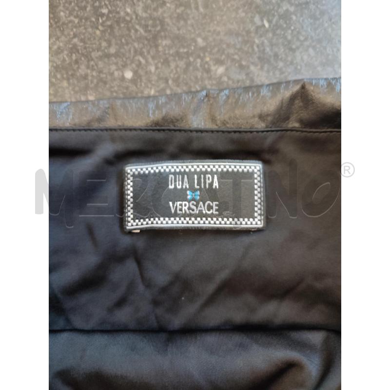 GONNA NERA VERSACE DUE LIPA ECOPELLE  | Mercatino dell'Usato Roma montemario 2