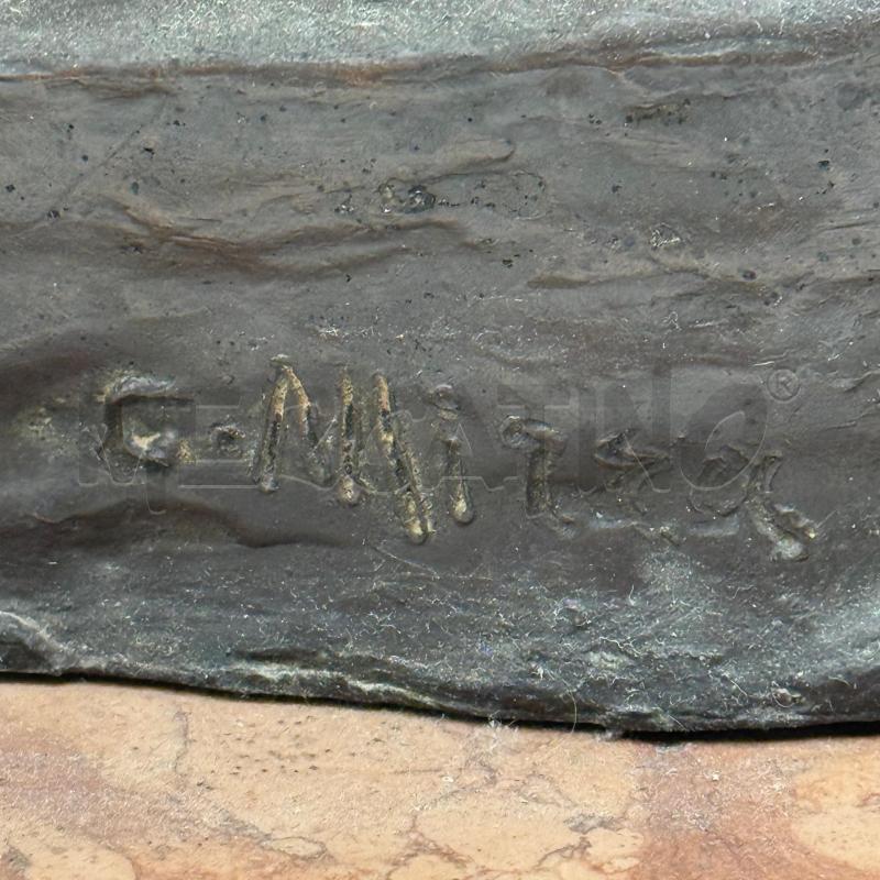 GRUPPO SCULTOREO IN BRONZO A FIRMA G.M | Mercatino dell'Usato Roma montemario 5