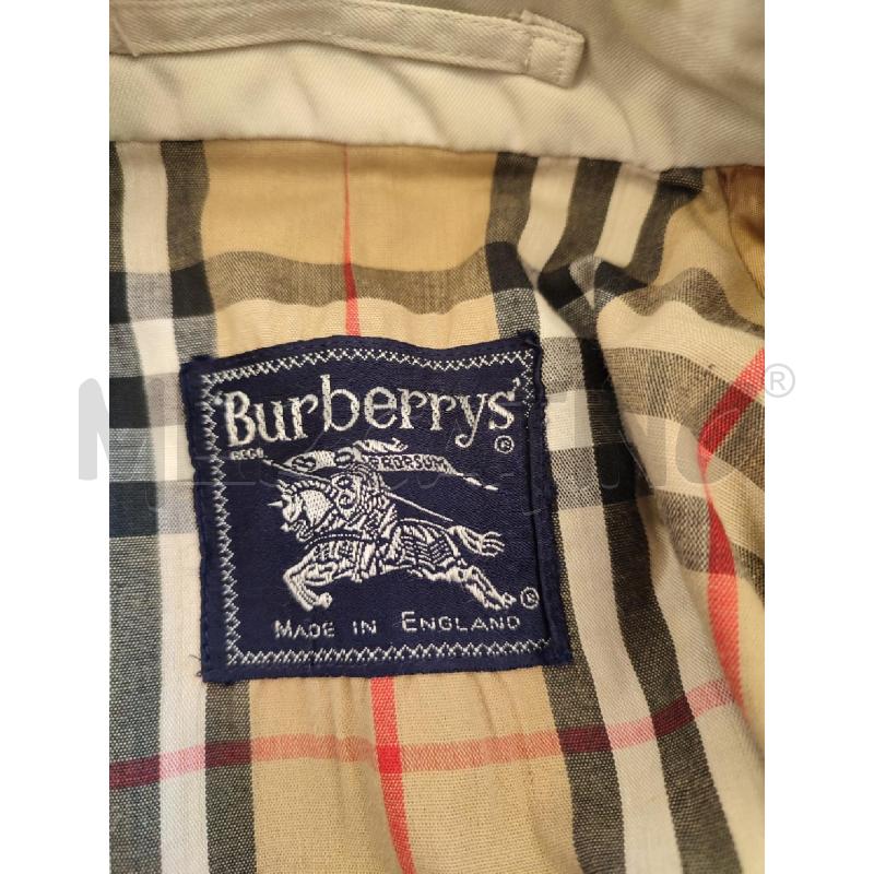 IMPERMEABILE DONNA BEIGE BURBERRY POLSI IN PELLE | Mercatino dell'Usato Roma montemario 4