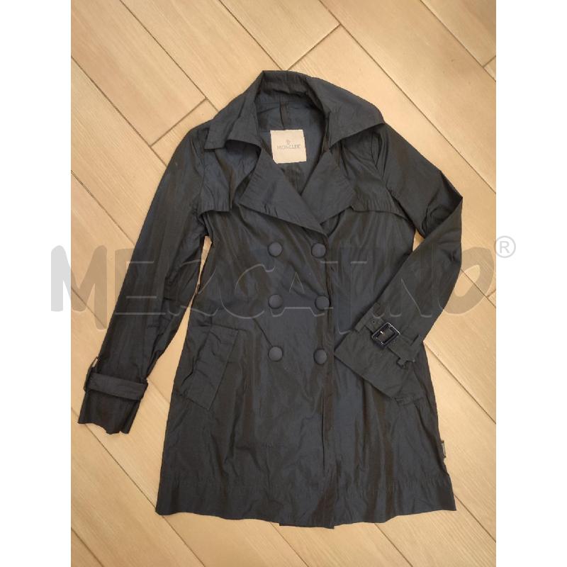 IMPERMEABILE DONNA BLU MONCLER LEGGERO | Mercatino dell'Usato Roma montemario 1