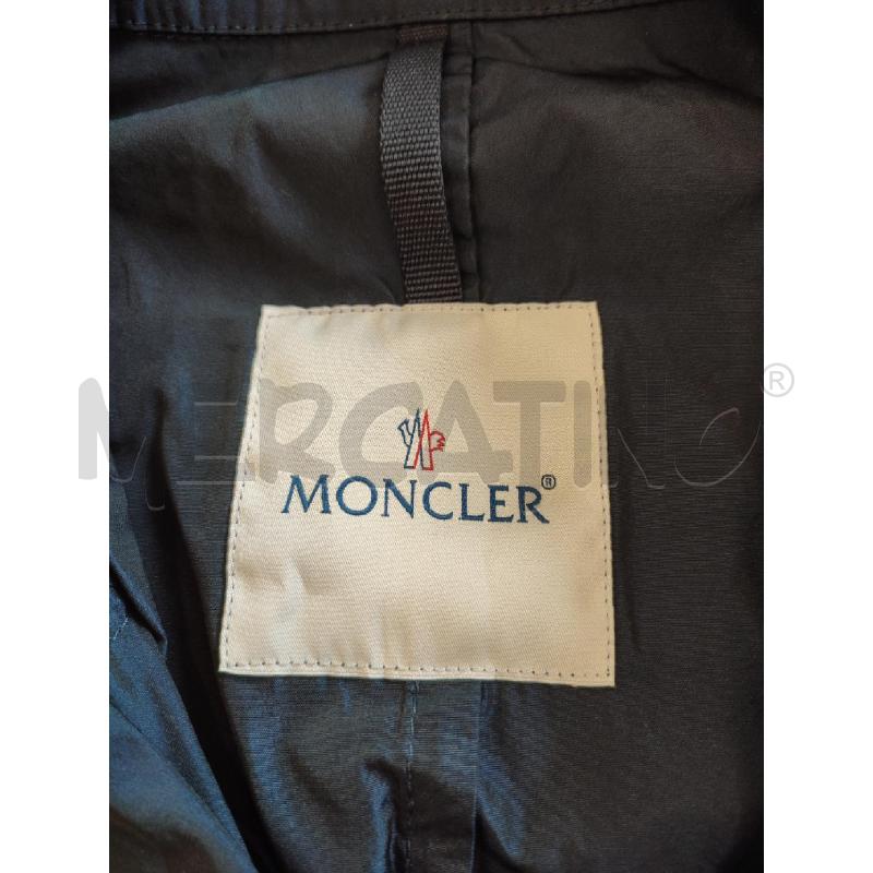 IMPERMEABILE DONNA BLU MONCLER LEGGERO | Mercatino dell'Usato Roma montemario 2