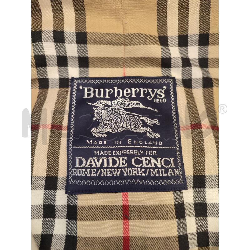 IMPERMEABILE UOMO BEIGE BUREBRRY | Mercatino dell'Usato Roma montemario 2