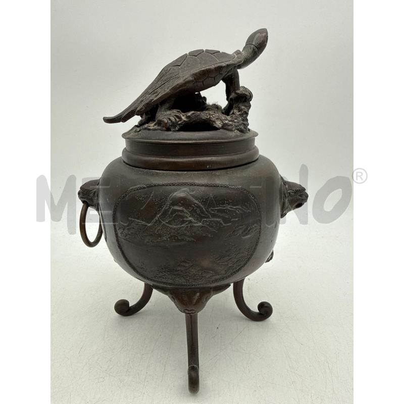 INCENSIERA ORIENTALE TARTARUGA EPOCA | Mercatino dell'Usato Roma montemario 3