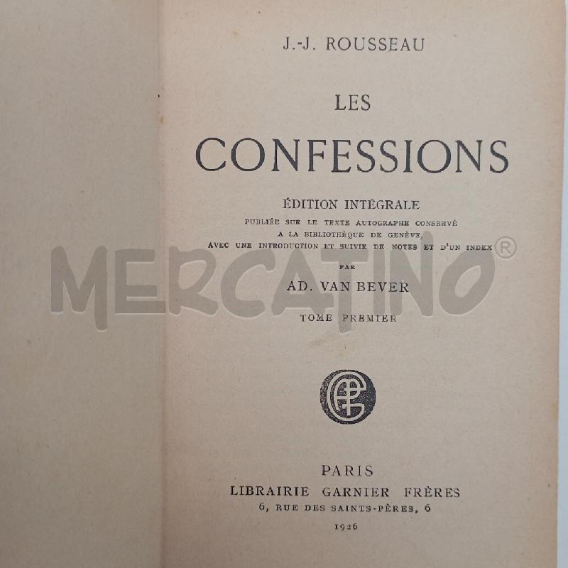 J.J. ROUSSEAU 1926 III VOL. | Mercatino dell'Usato Roma montemario 3