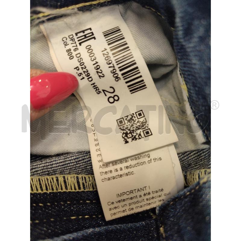 JEANS DONNA BLU DONDUP  | Mercatino dell'Usato Roma montemario 2