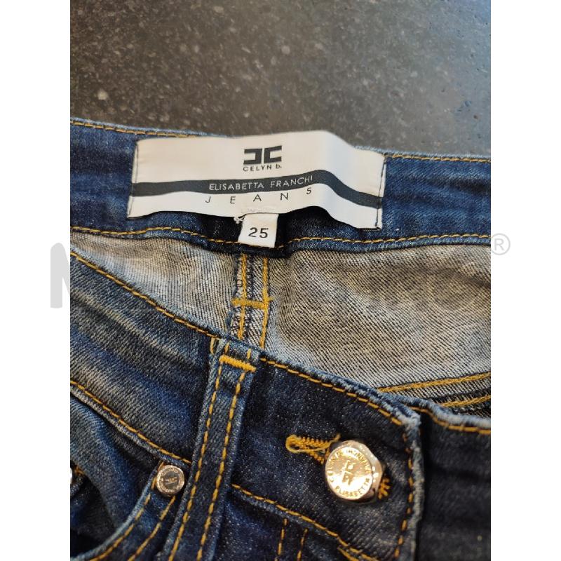 JEANS DONNA BLU ELISABETTA FRANCHI SKINNY | Mercatino dell'Usato Roma montemario 2