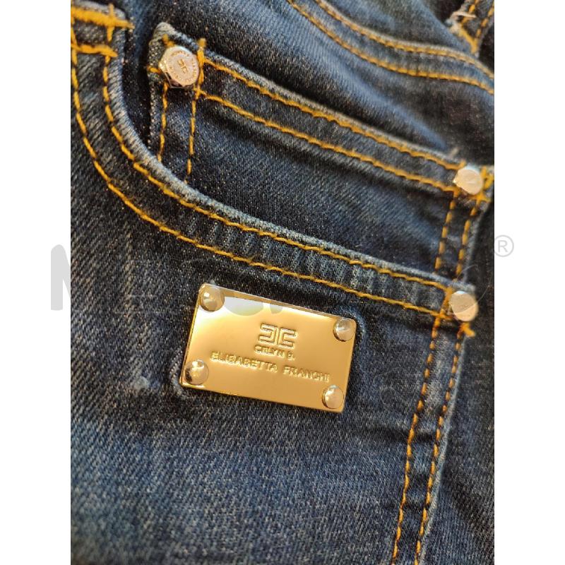 JEANS DONNA BLU ELISABETTA FRANCHI SKINNY | Mercatino dell'Usato Roma montemario 3