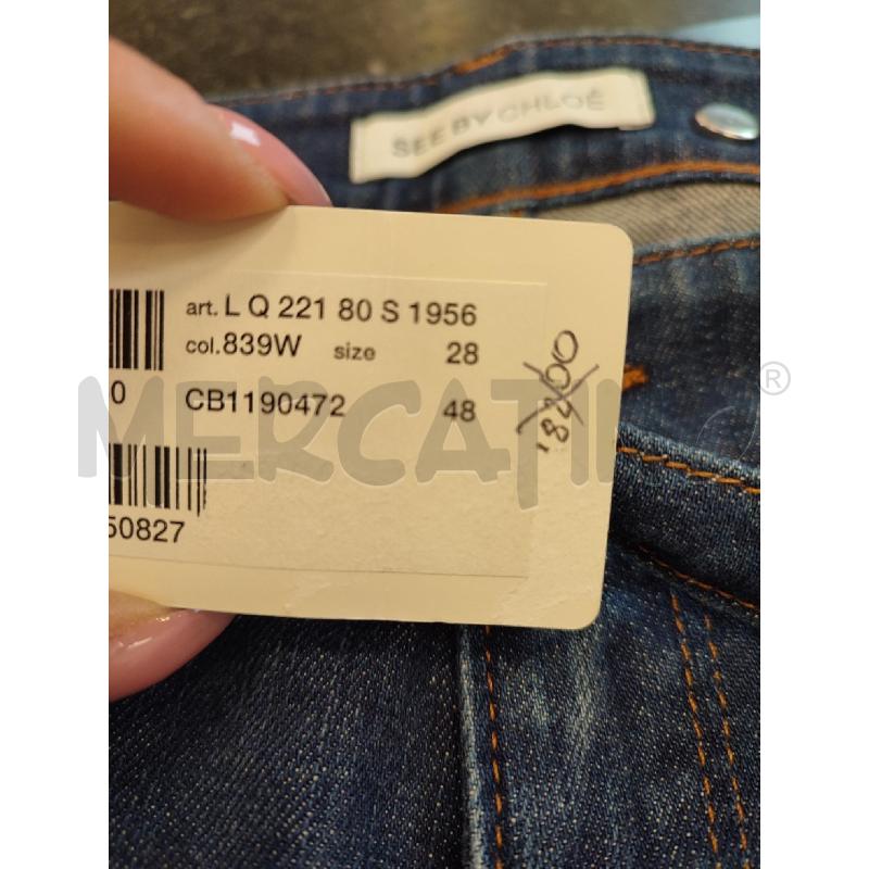 JEANS DONNA BLU SEE BY CHOLÈ | Mercatino dell'Usato Roma montemario 2