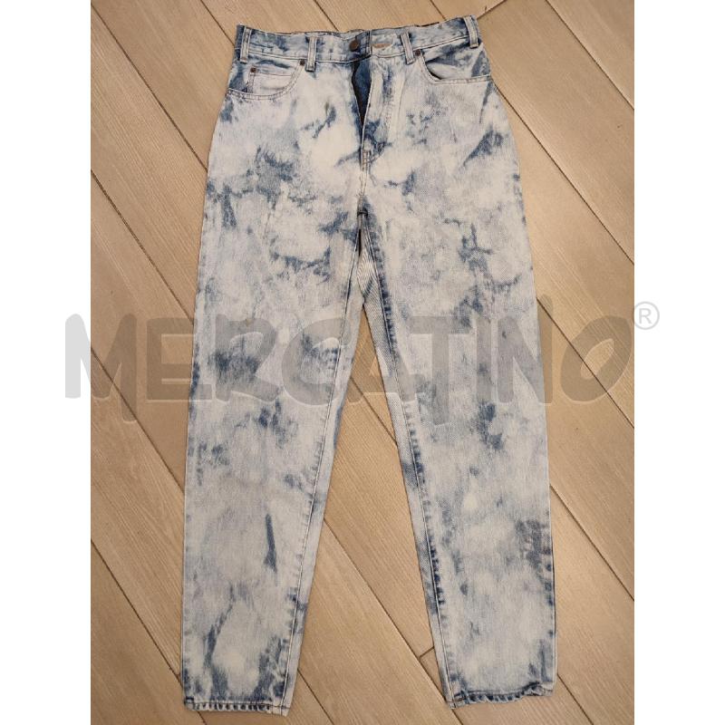 JEANS DONNA BLU TIE DIE CELINE | Mercatino dell'Usato Roma montemario 1