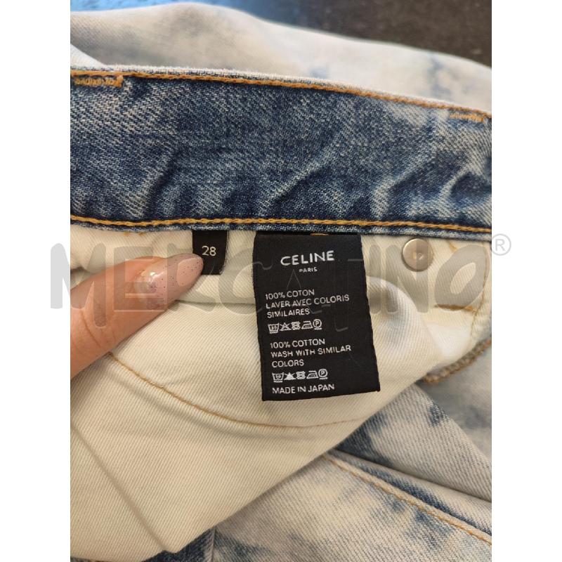 JEANS DONNA BLU TIE DIE CELINE | Mercatino dell'Usato Roma montemario 3