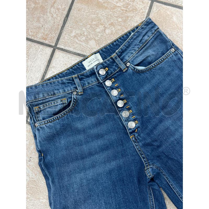 JEANS DONNA BLU VICOLO BOTTONI | Mercatino dell'Usato Roma montemario 2