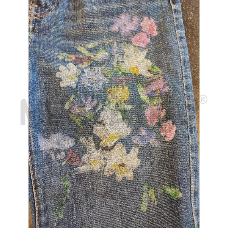 JEANS DONNA BLU WEEKEND MAXMARA FIORI | Mercatino dell'Usato Roma montemario 3