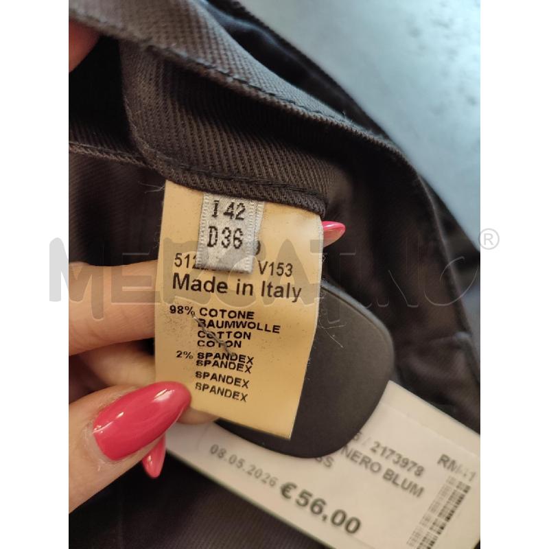 JEANS DONNA NERO BLUMARINE STRASS | Mercatino dell'Usato Roma montemario 3
