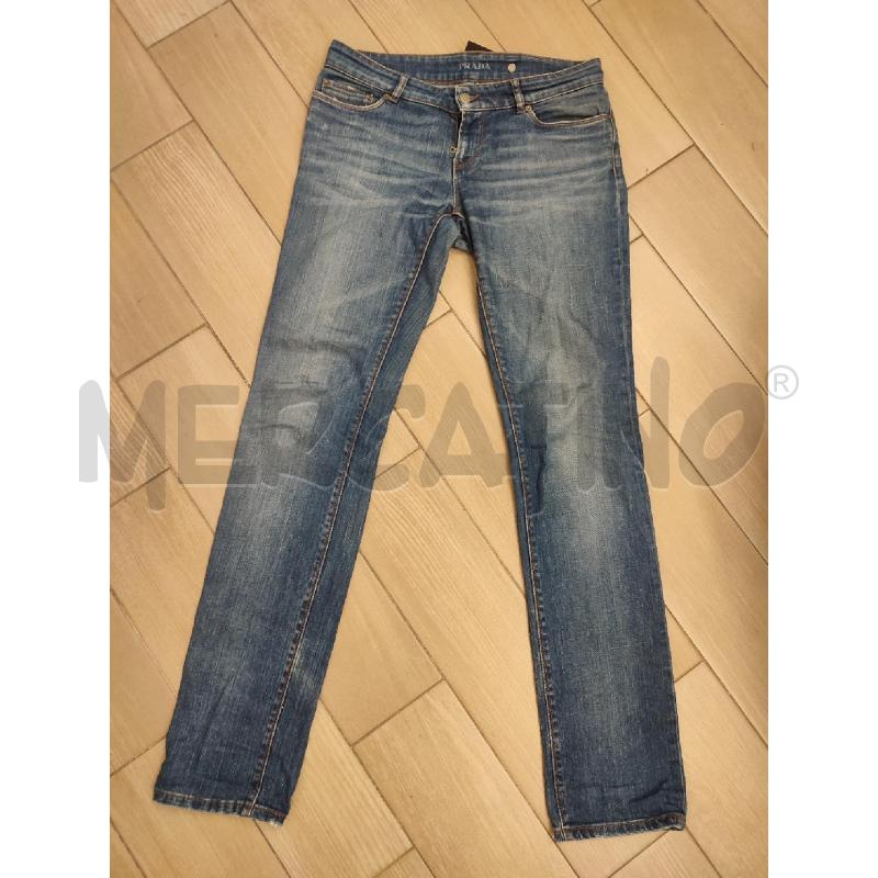 JEANS DONNA PRADA | Mercatino dell'Usato Roma montemario 1
