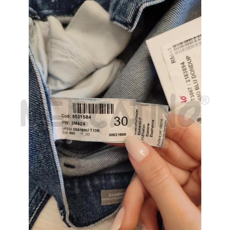 JEANS UOMO BLU DONDUP | Mercatino dell'Usato Roma montemario 3