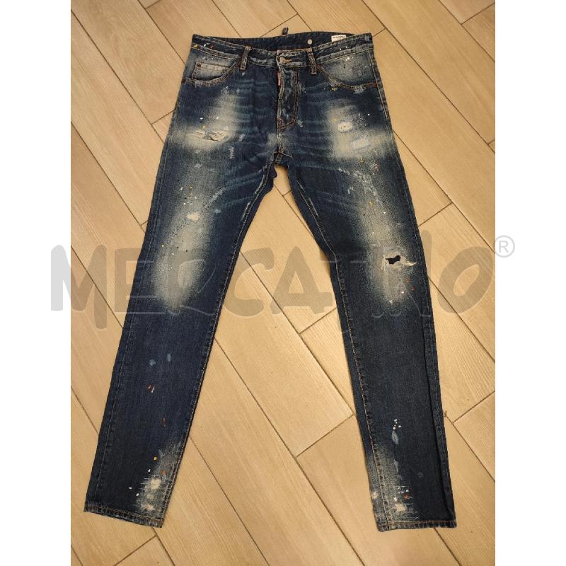 JEANS UOMO BLU DSQUARED | Mercatino dell'Usato Roma montemario 1