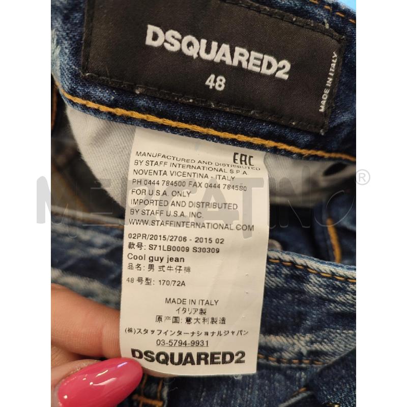 JEANS UOMO BLU DSQUARED | Mercatino dell'Usato Roma montemario 3