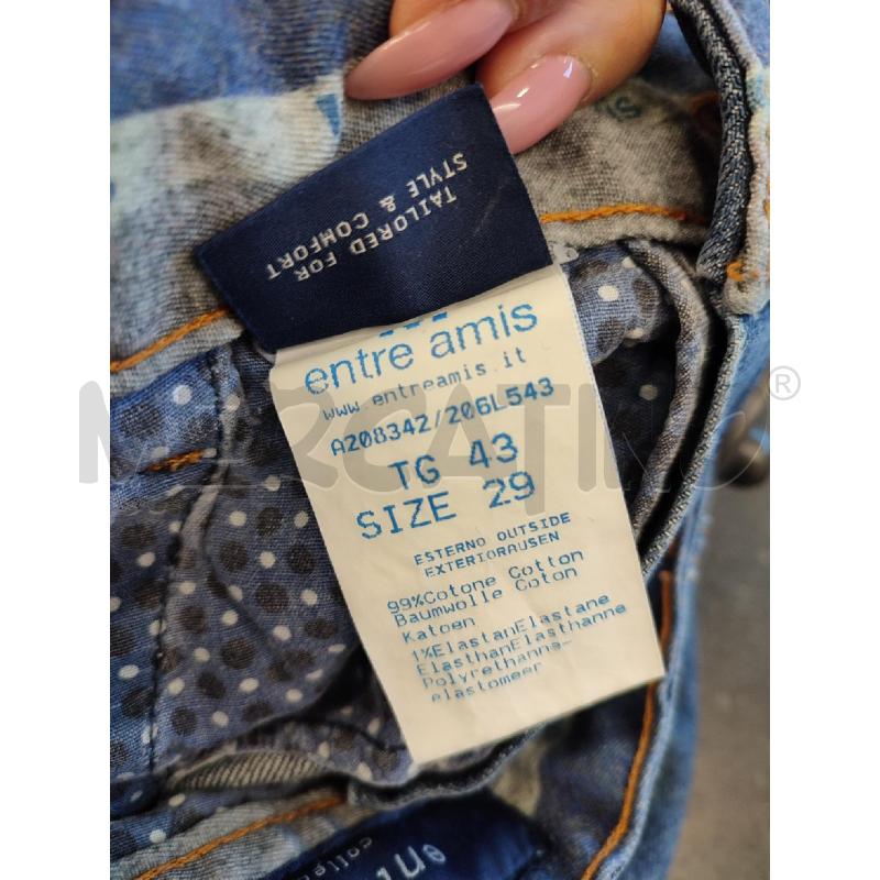 JEANS UOMO BLU ENTRE AMIS | Mercatino dell'Usato Roma montemario 2
