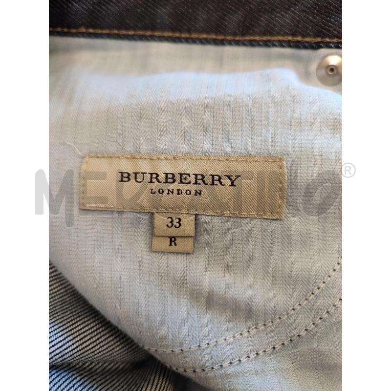 JEANS UOMO BLU SCURO BURBERRY | Mercatino dell'Usato Roma montemario 3