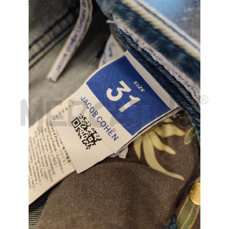 JEANS UOMO CELESTE JACOB COHEN | Mercatino dell'Usato Roma montemario 2