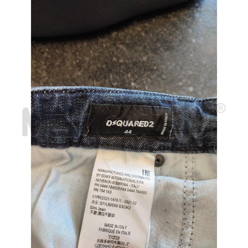 JEANS UOMO DSQUARED STRAPPI | Mercatino dell'Usato Roma montemario 3