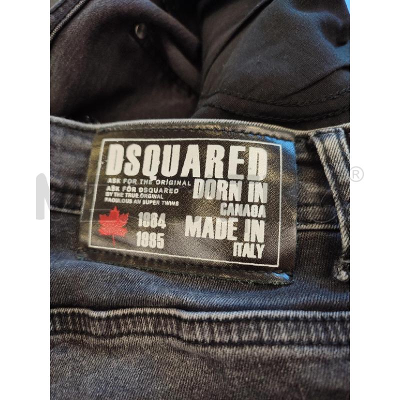 JEANS UOMO GRIGIO DSQUARED | Mercatino dell'Usato Roma montemario 4