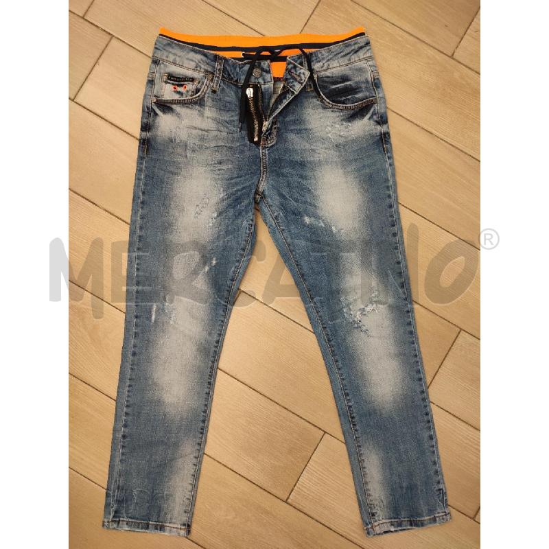 JEANS UOMO PLEIN SOPRA ARANCIO  | Mercatino dell'Usato Roma montemario 1