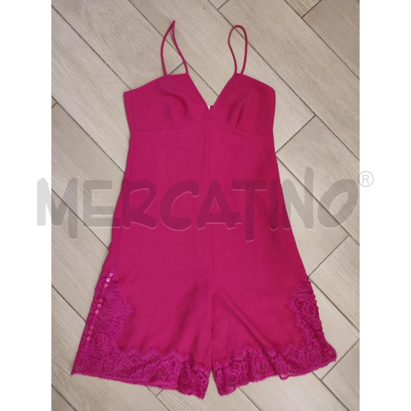 JUMPSUIT FUCSIA MAJE PIZZO | Mercatino dell'Usato Roma montemario 1