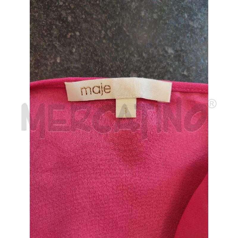 JUMPSUIT FUCSIA MAJE PIZZO | Mercatino dell'Usato Roma montemario 3