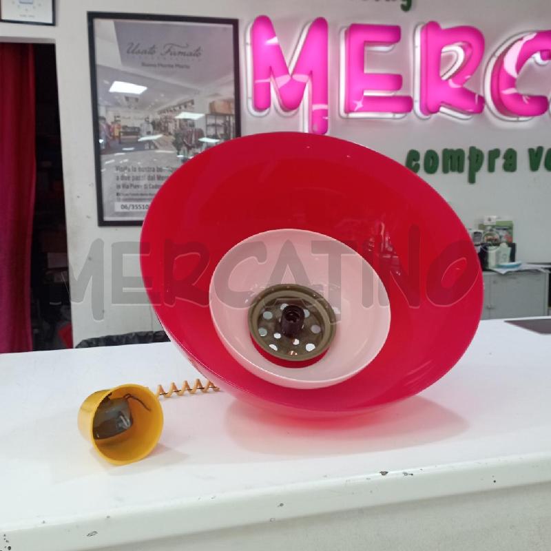 LAMPADARIO KD6 CASTIGLIONI KARTELL ROSSO | Mercatino dell'Usato Roma montemario 3