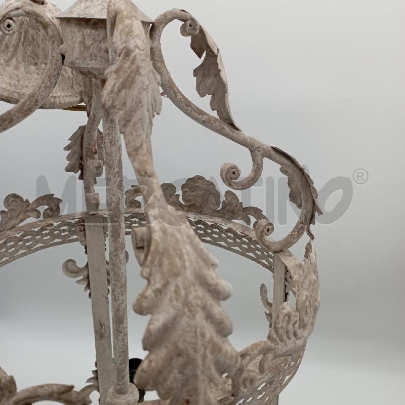 LAMPADARIO MET SHABBY 4L LANTERNA | Mercatino dell'Usato Roma montemario 4