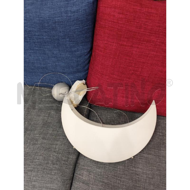 LAMPADARIO MOON MAZZEGA VETRO | Mercatino dell'Usato Roma montemario 1