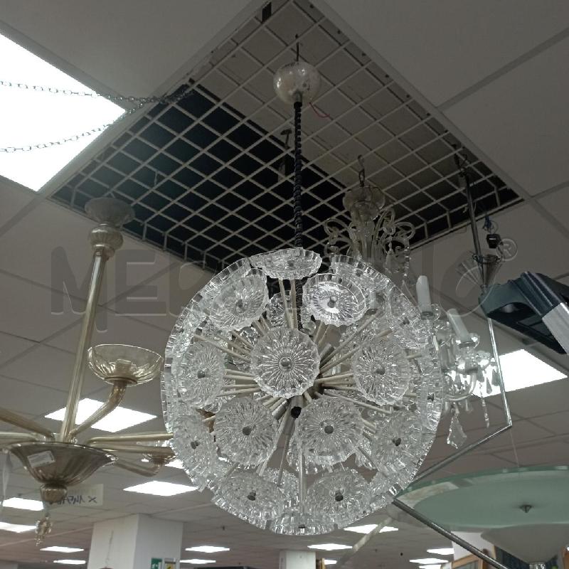 LAMPADARIO SPUTNIK CON VETRI | Mercatino dell'Usato Roma montemario 2