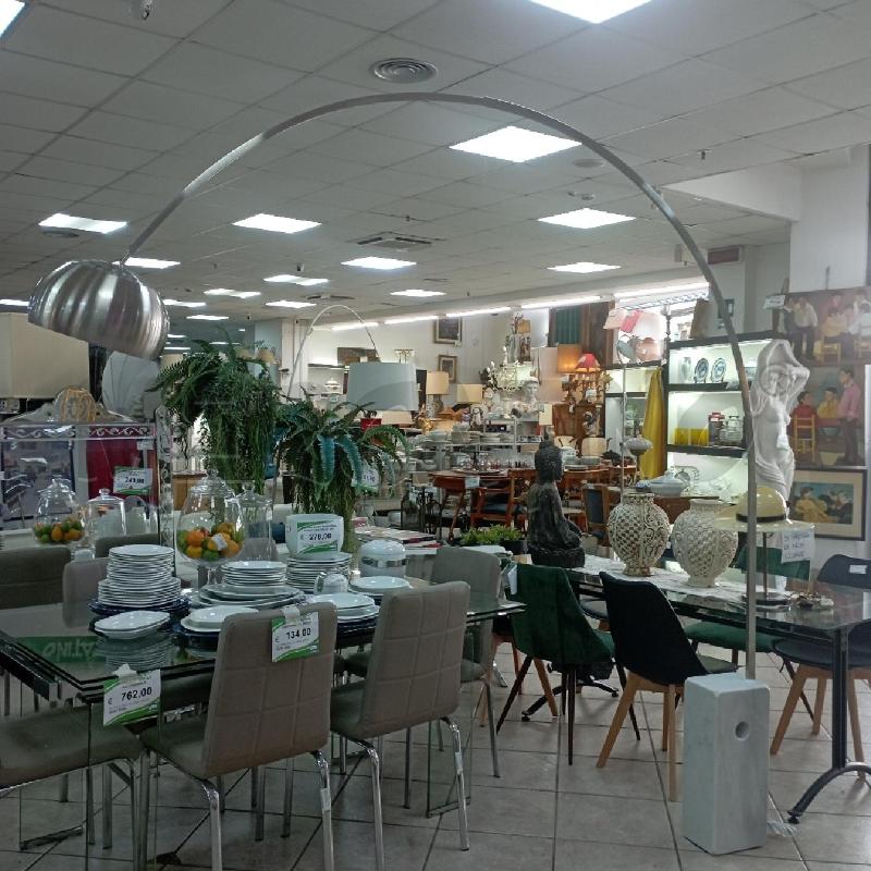 LAMPADA AD ARCO DESIGN BASE MARMO | Mercatino dell'Usato Roma montemario 1