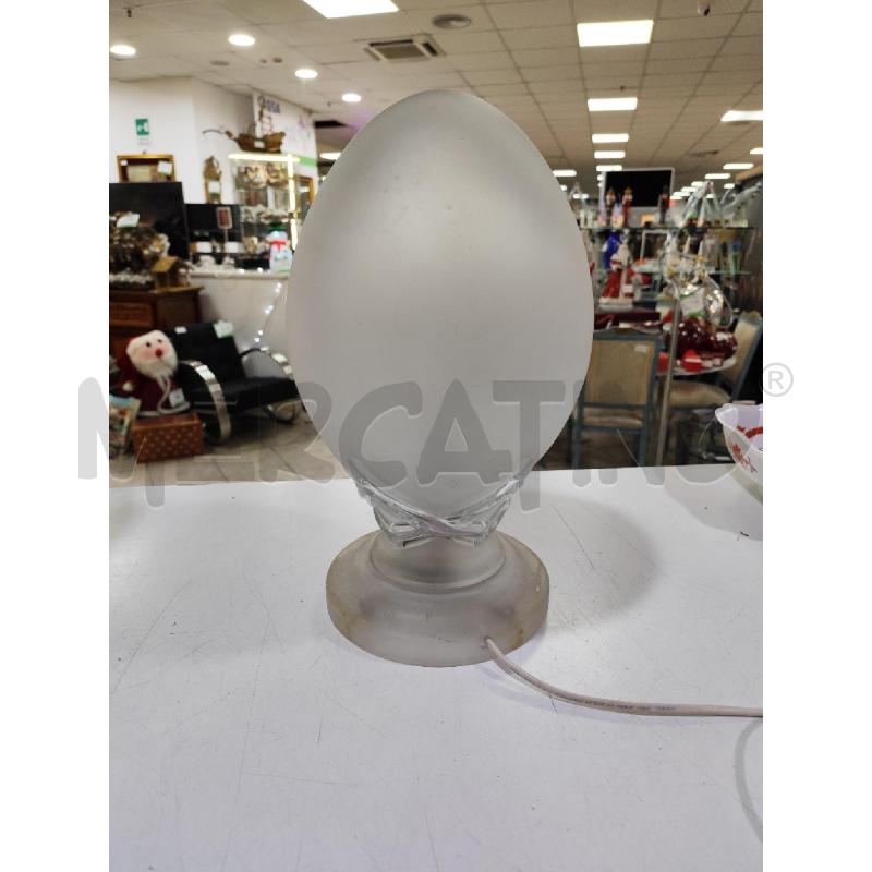 LAMPADA ATTR. FRATELLI MANNELLI MURANO UOVO | Mercatino dell'Usato Roma montemario 1