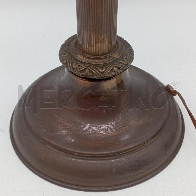 LAMPADA A FUNGO ANNI'40 VETRO ROSA | Mercatino dell'Usato Roma montemario 4